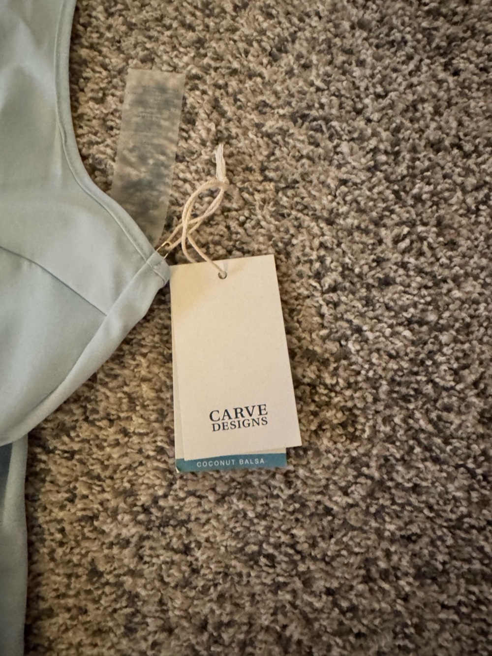Carve Designs Coconut Balsa Sleeveless Dress in Mint - Picture 2 of 4